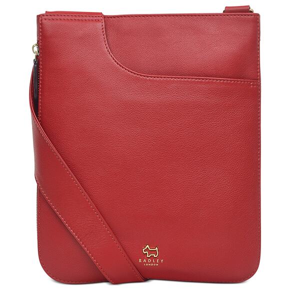 Radley London Medium Zip Crossbody Handbag - Crimson Red
